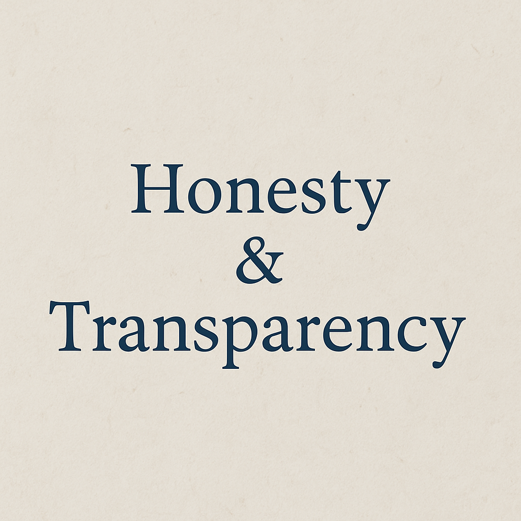 💗 Transparency & Honesty The Foundations of Sacred Connection