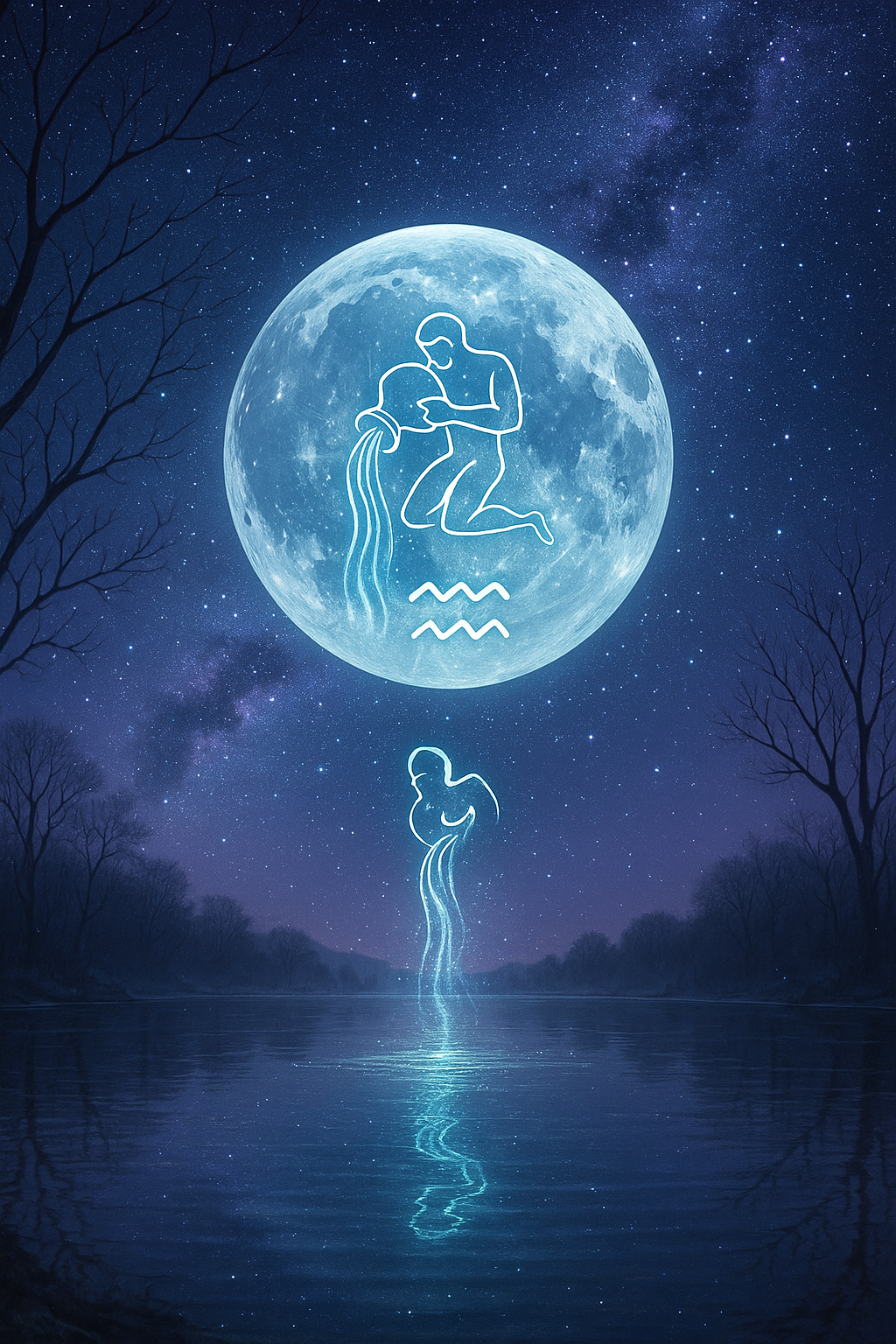Full Moon in Aquarius — August 9, 2025