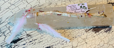 Wand - Aura Rose Quartz - Cherry Quartz